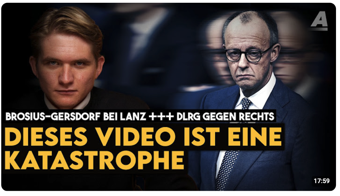 Die Irreführung der CDU +++ Skandal-Auftritt von Brosius-Gersdorf +++ DLRG wirft AfD-Mitglieder raus