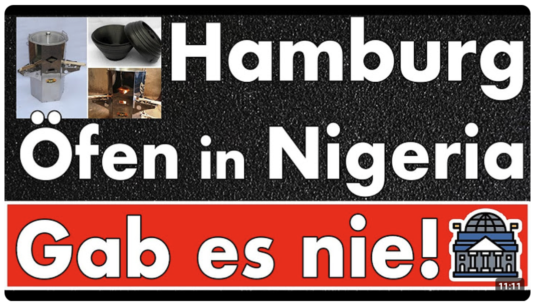 Hamburgs Klimatrick platzt: CO₂-Zertifikate für nicht existente Öfen in Nigeria – Der totale Fail!