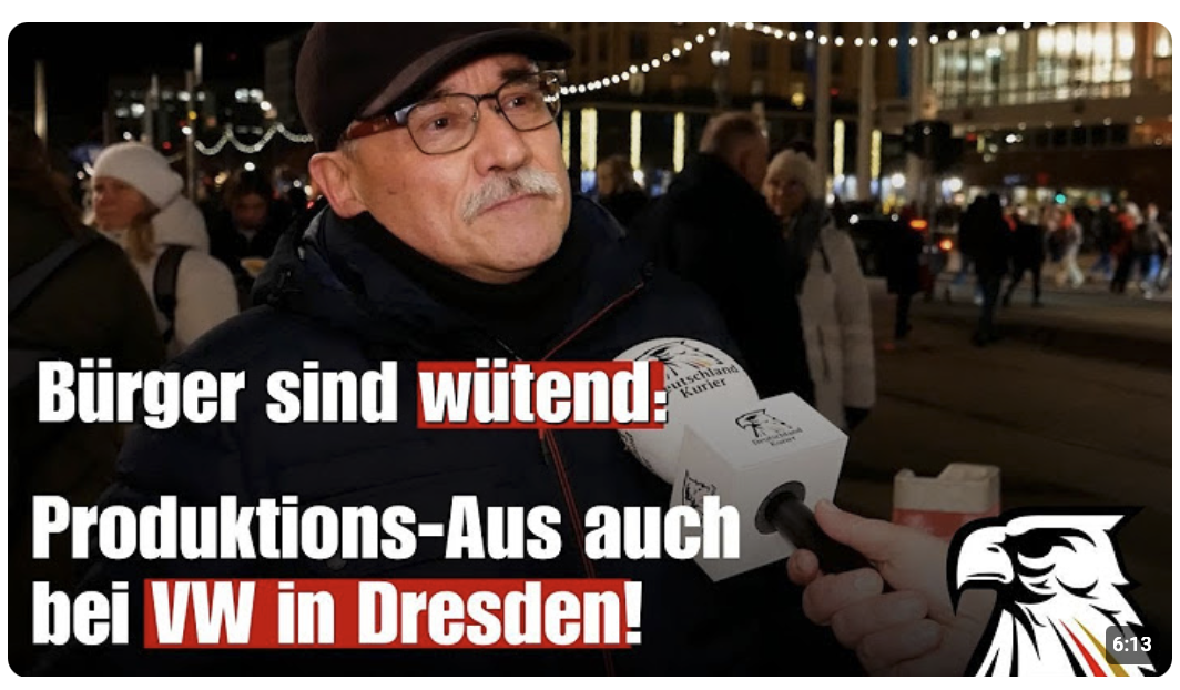 Bürger sind wütend: Produktions-Aus auch bei VW in Dresden!