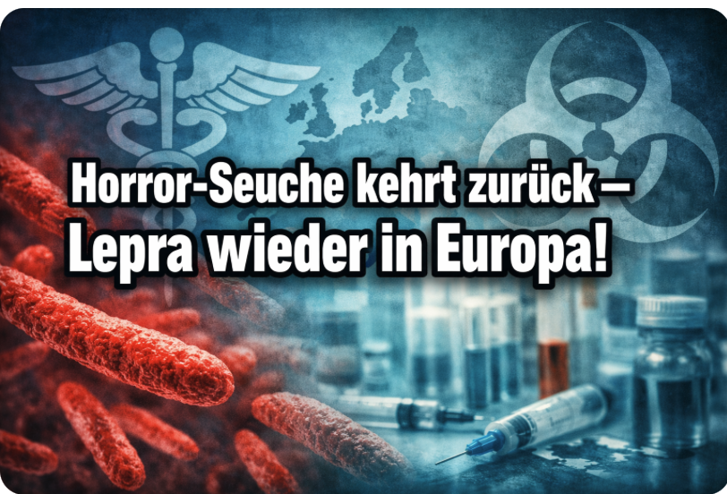 Horror-Seuche kehrt zurück – Lepra wieder in Europa!