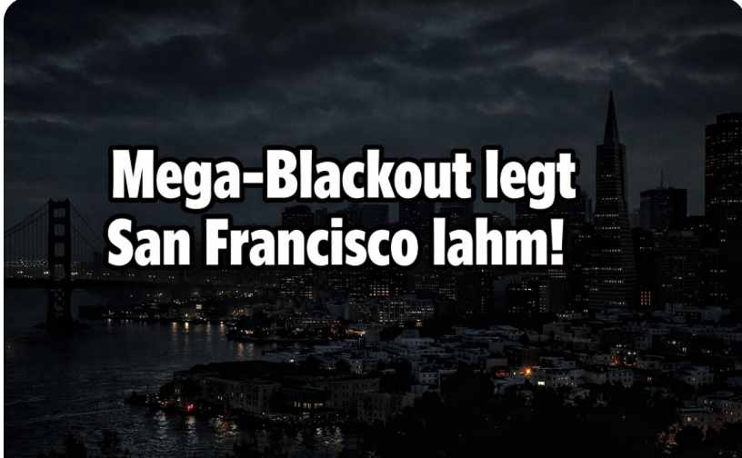 Mega-Blackout legt San Francisco lahm – Feuer im Umspannwerk stürzt Hightech-Metropole ins Chaos!
