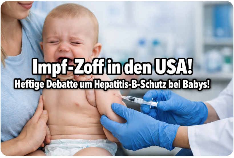 Impf-Zoff in den USA! Heftige Debatte um Hepatitis‑B‑Schutz bei Babys – Eltern verunsichert, Ärzte alarmiert