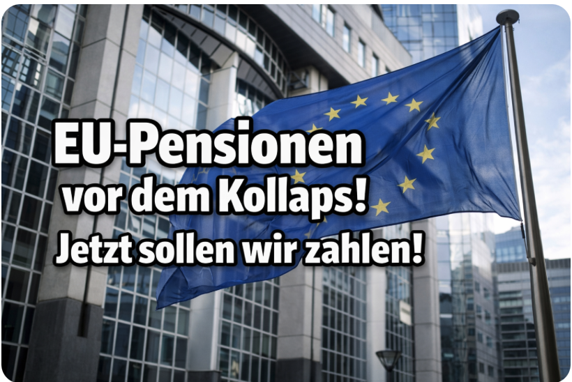 EU-Pensionen vor dem Kollaps! Jetzt sollen wir zahlen!