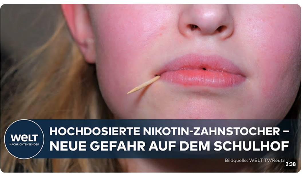 KINDER IM NIKOTIN-WAHN: Münchner Schule zieht Reißleine gegen Zahnstocher-Trend!