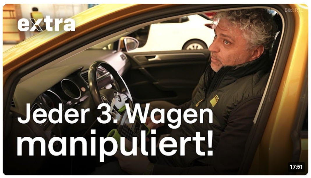 In Deutschland boomt die Tachomanipulation | EXTRA – Das Magazin