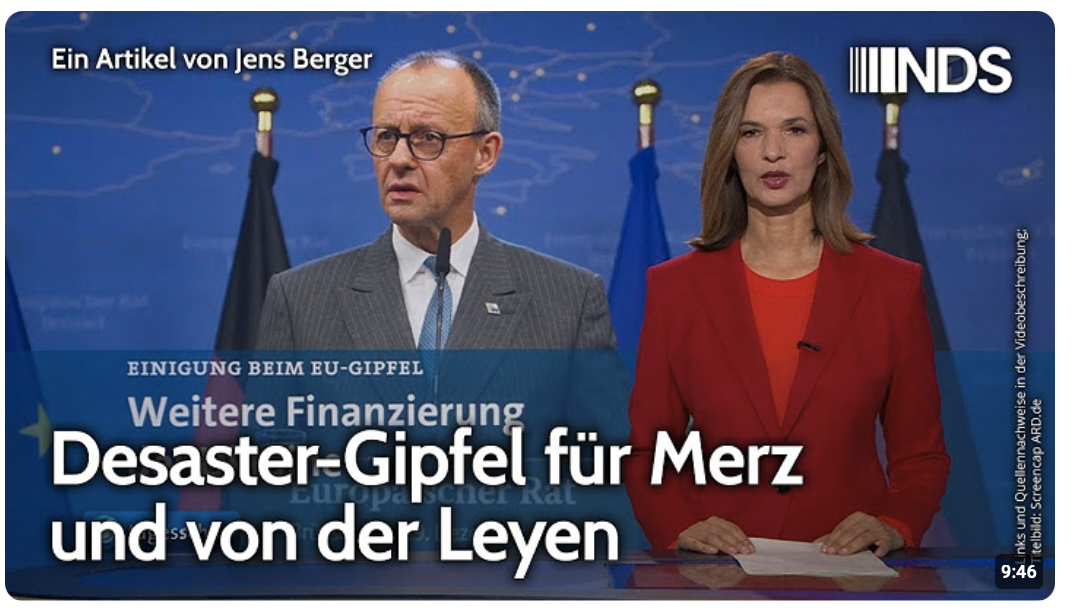Desaster-Gipfel für Merz und von der Leyen | Jens Berger | NDS-Podcast