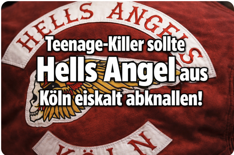 Teenage-Killer sollte Hells Angel aus Köln eiskalt abknallen!