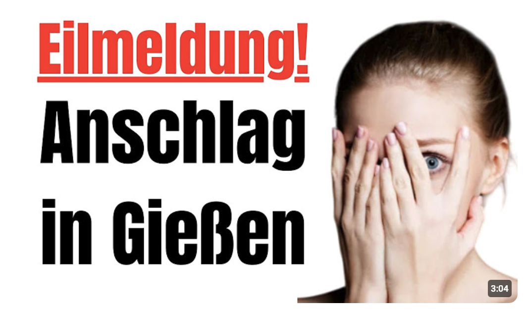 Eilmeldung Situiation in Gießen eskaliert!