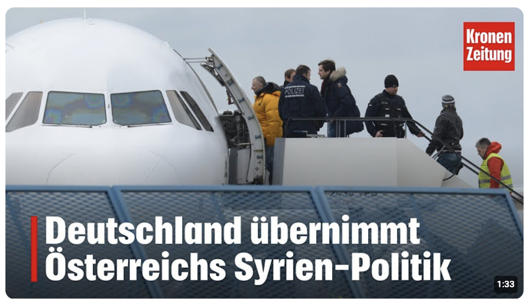 Deutschland übernimmt Österreichs Syrien-Politik | krone.tv NEWS