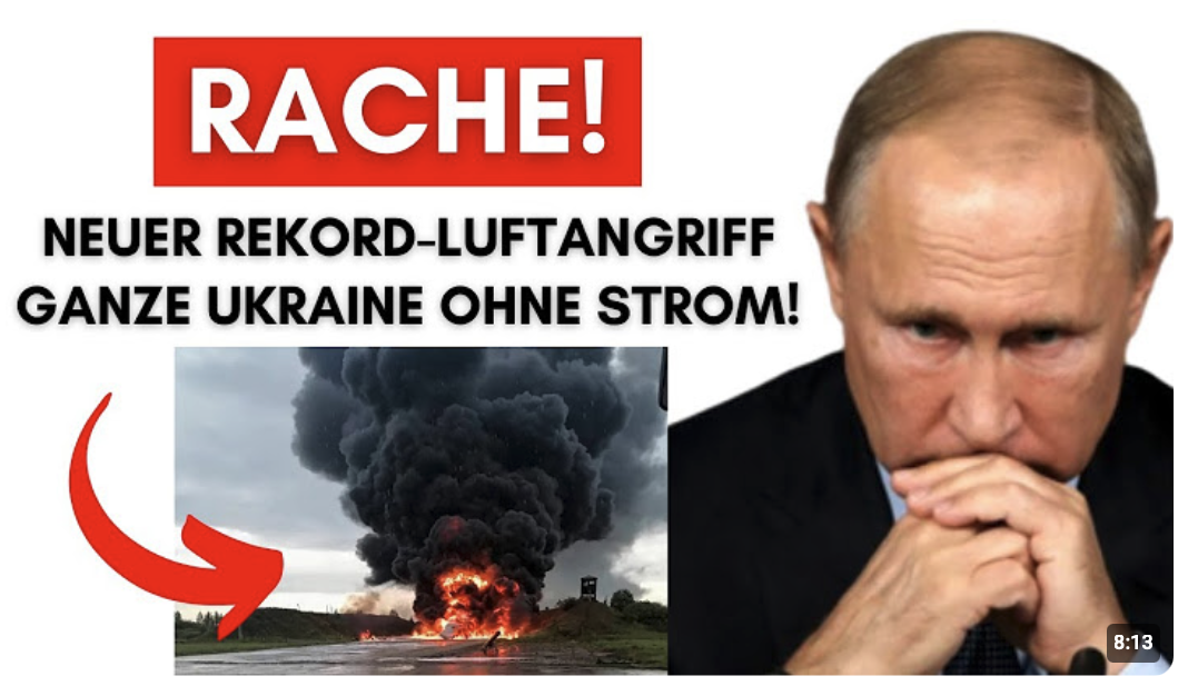 Massiver Raketenangriff zu Weihnachten + Putin enteignet in Ostukraine.