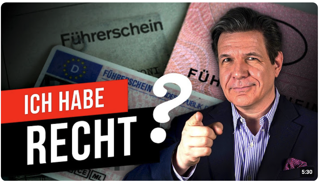 Tipp: Führerschein nicht mitzuführen ist sehr wichtig