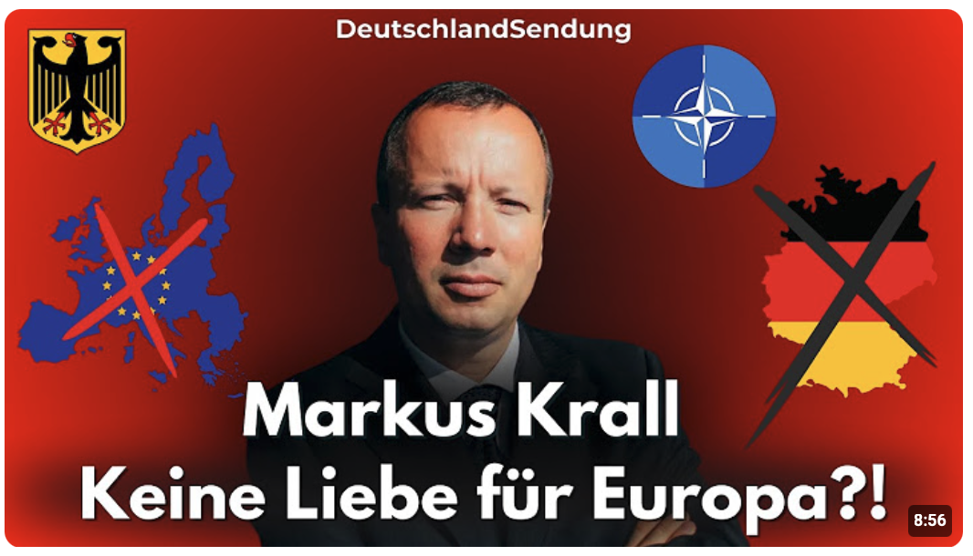 Keine Liebe für Europa?! – Markus Krall Statement über Den Untergang Europas
