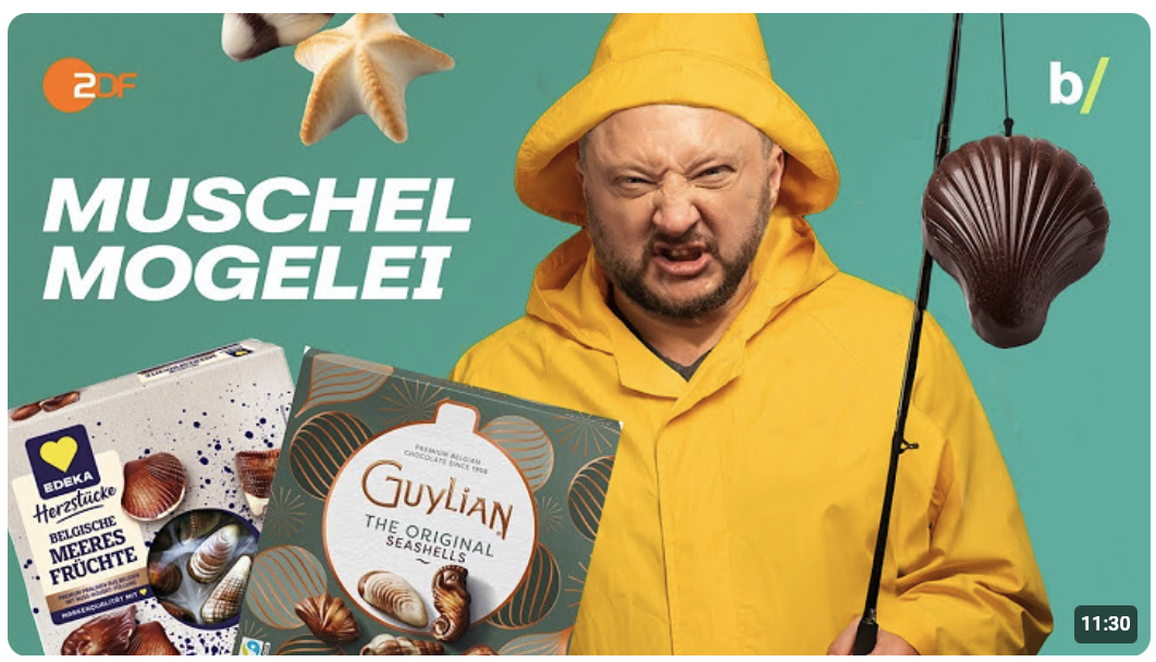 Nougat Niete: Sebastian stößt Schokomeeresfrüchte von der Planke