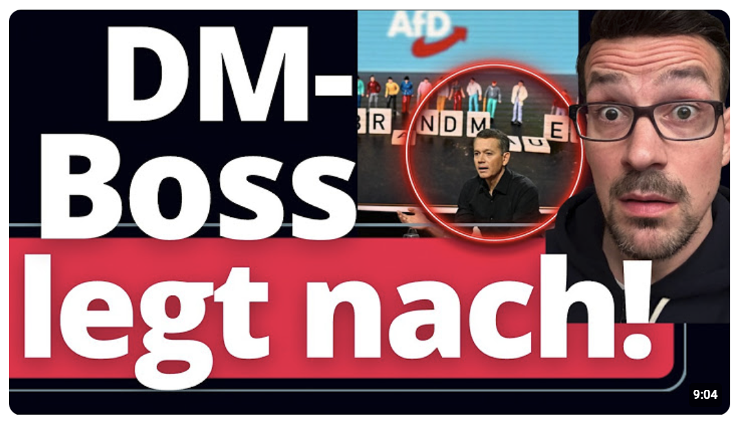 DM Gründer legt nach: Altparteien komplett zerstört!