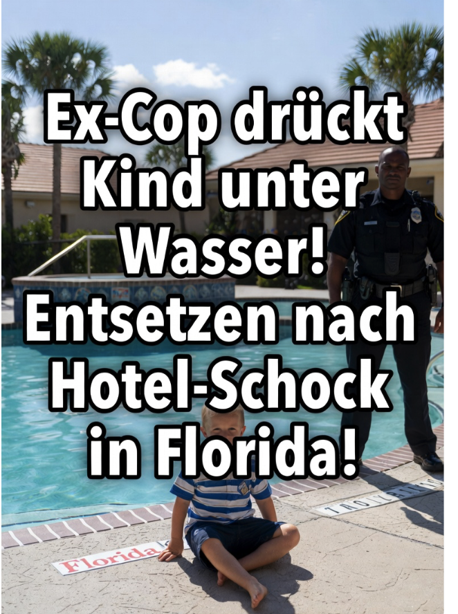 Ex-Cop drückt Kind unter Wasser! Entsetzen nach Hotel-Schock in Florida