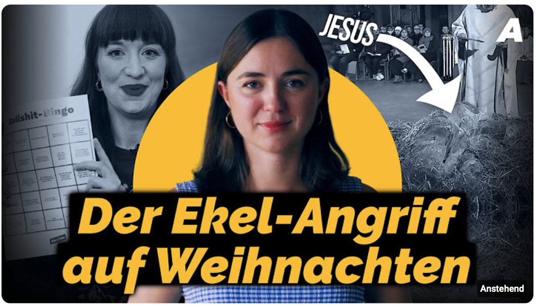 Der unfassbare Weihnachtshass der Linken