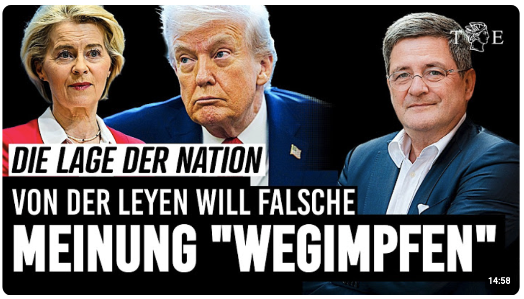 USA rettet uns vor Europa: Gegenangriff auf die Zensurbehörden | Roland Tichy
