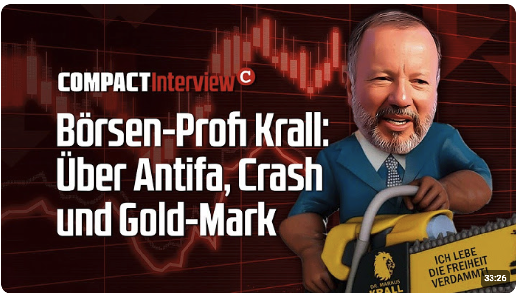 Markus Krall über Crash und Gold-Mark!