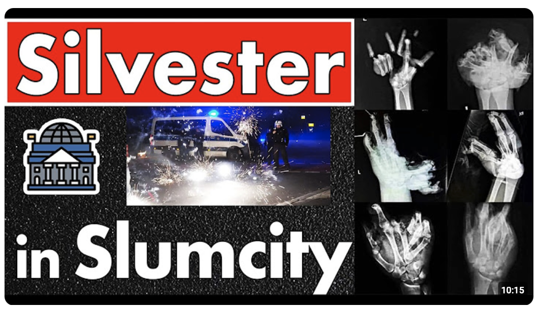 Slumcity wird SPRENGCITY – Silvester 2025 wird blutig! Risikogruppe: männlich, 20-40, alkoholisiert!