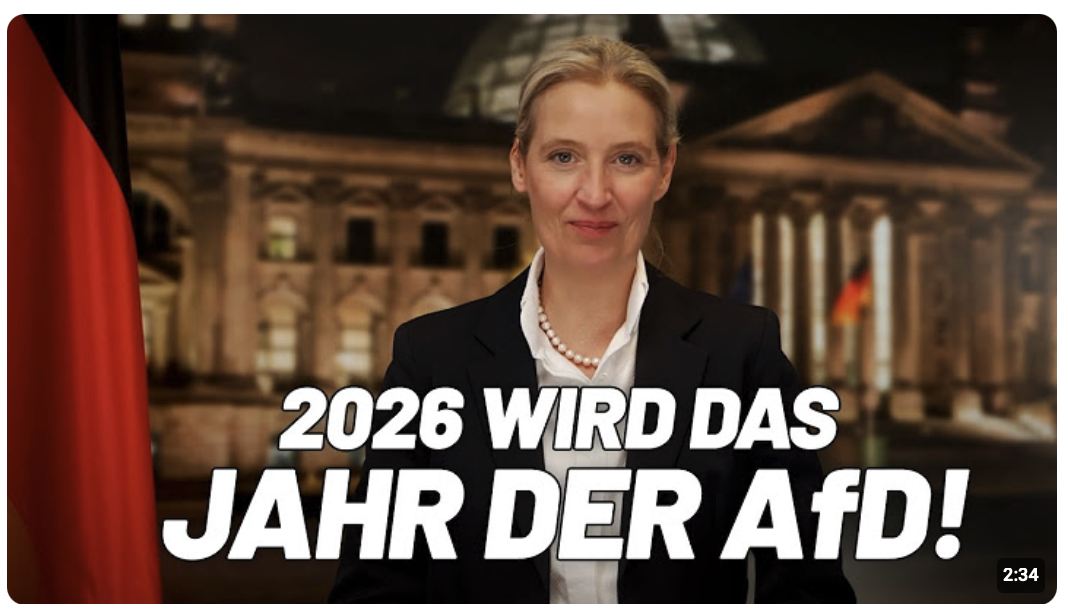 Deshalb wird 2026 das Jahr der AfD – Alice Weidel