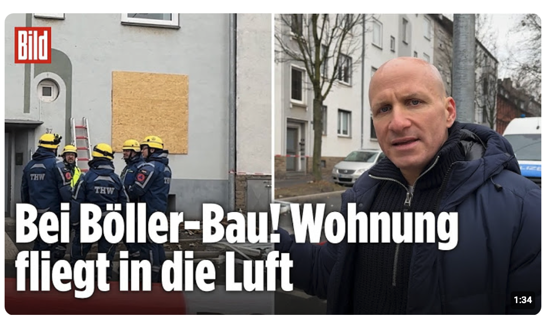 EXPLOSION IN BOCHUM: Illegale Böller zerstören Haus – 70-jährige Nachbarin tot, Bewohner obdachlos