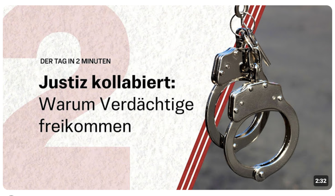 Justiz kollabiert: Warum Verdächtige freikommen | Der Tag in 2 Minuten