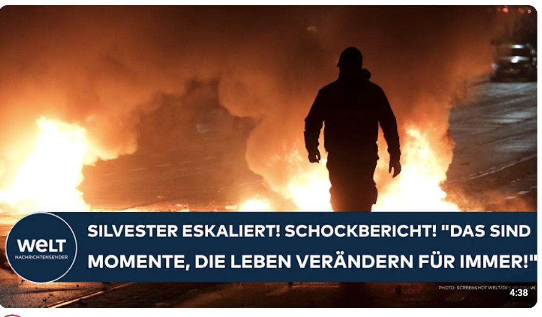 DEUTSCHLAND: Silvester-Schockbericht! „Verletzungen, wie wir sie nur aus Kriegsgebieten kennen!“