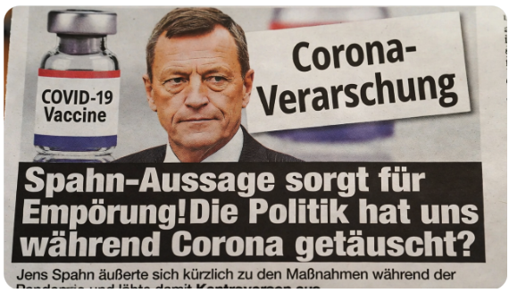 Spahn-Aussage sorgt für Empörung! Die Politik hat uns während Corona getäuscht?