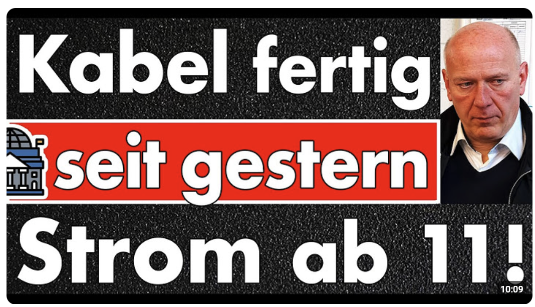 Reparatur Dienstag fertig, Strom erst ab Mittwoch – wetten Sie feiern sich dafür?