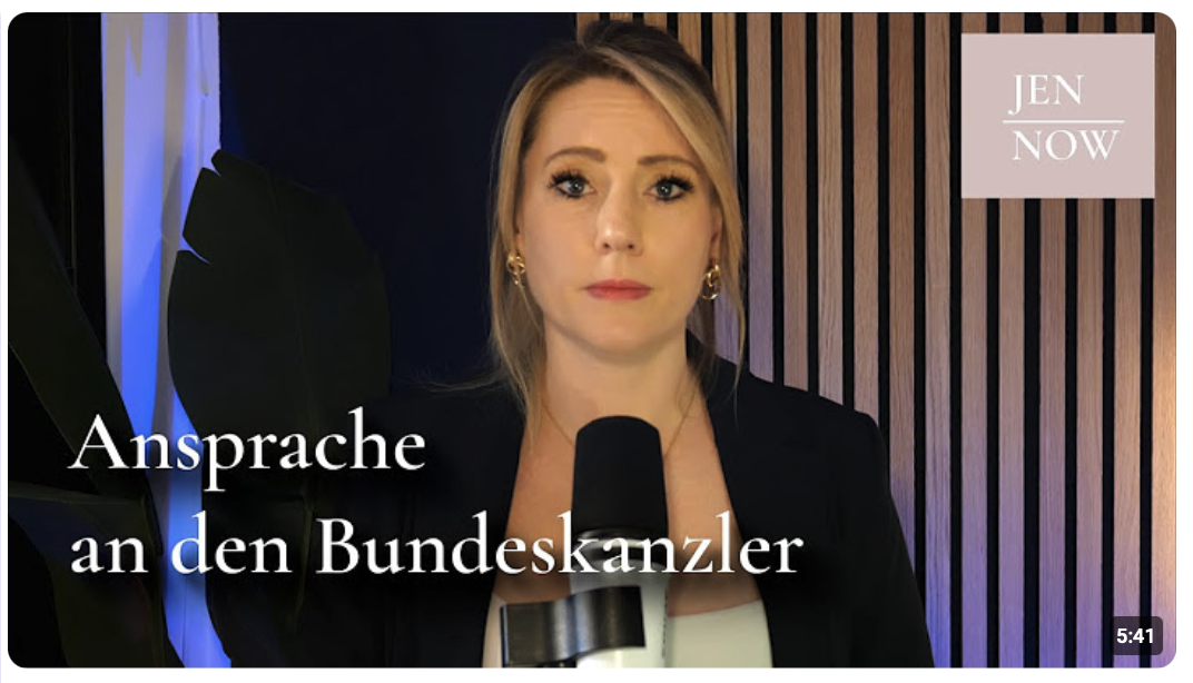 Ansprache an den Bundeskanzler – Berlin im Stich gelassen