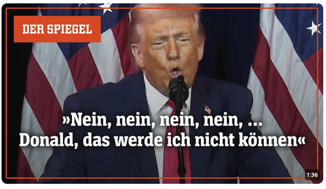 Auftritt vor Republikanern: Trump verspottet Macron 
