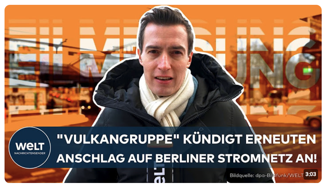 BERLINER STROMNETZ: „Vulkangruppe“ kündigt erneuten Anschlag in Marzahn-Hellersdorf an! | EILMELDUNG