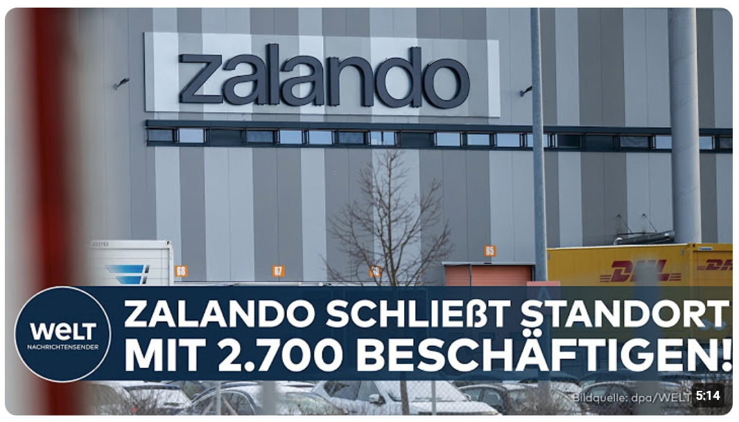 ERFURT: Paukenschlag bei Zalando! – Online-Modehändler schließt Standort mit 2.700 Beschäftigten
