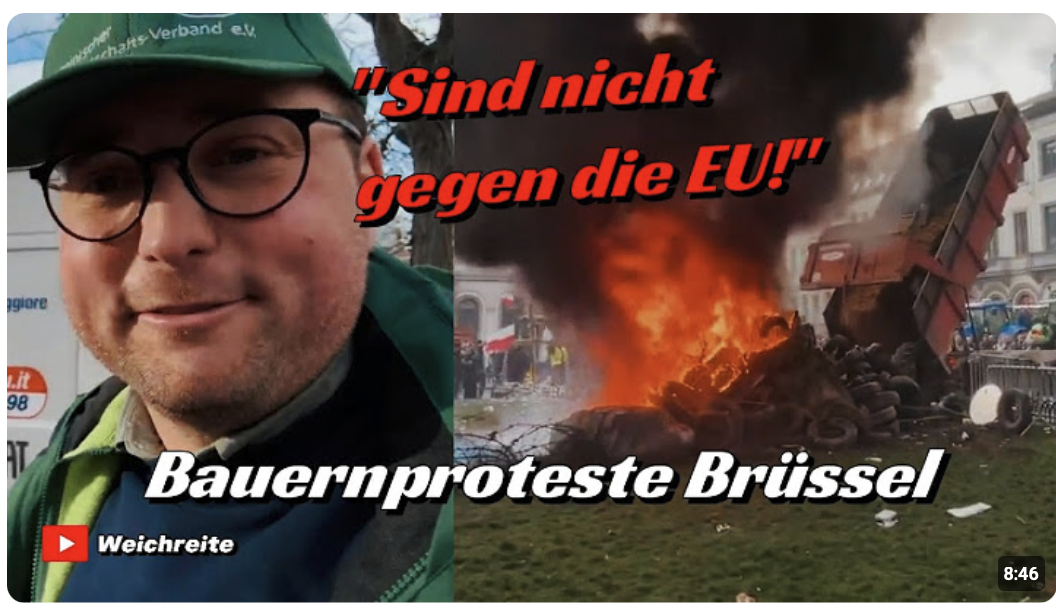 „Wir sind nicht gegen die EU!“ Brüssel Bauernproteste 18.12.25