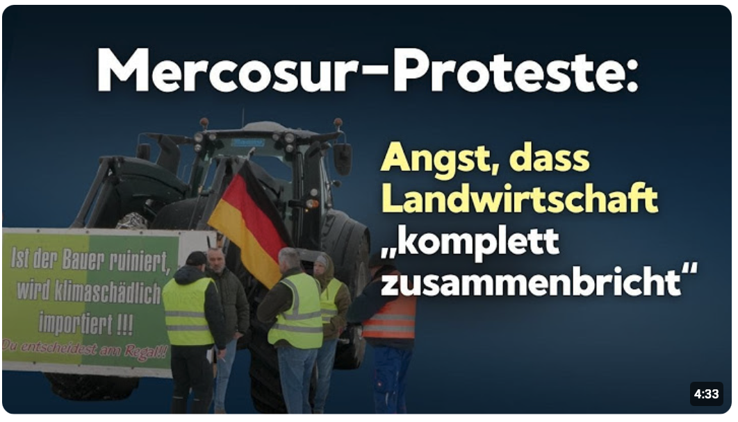 Mercosur-Protest: Brandenburgische Bauern blockieren Autobahnzufahrten
