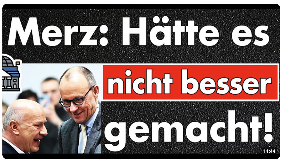 Merz mit der Wahrheit erwischt: Er hätte es nicht besser, als Kai Wegner gemacht! – wie wahr!