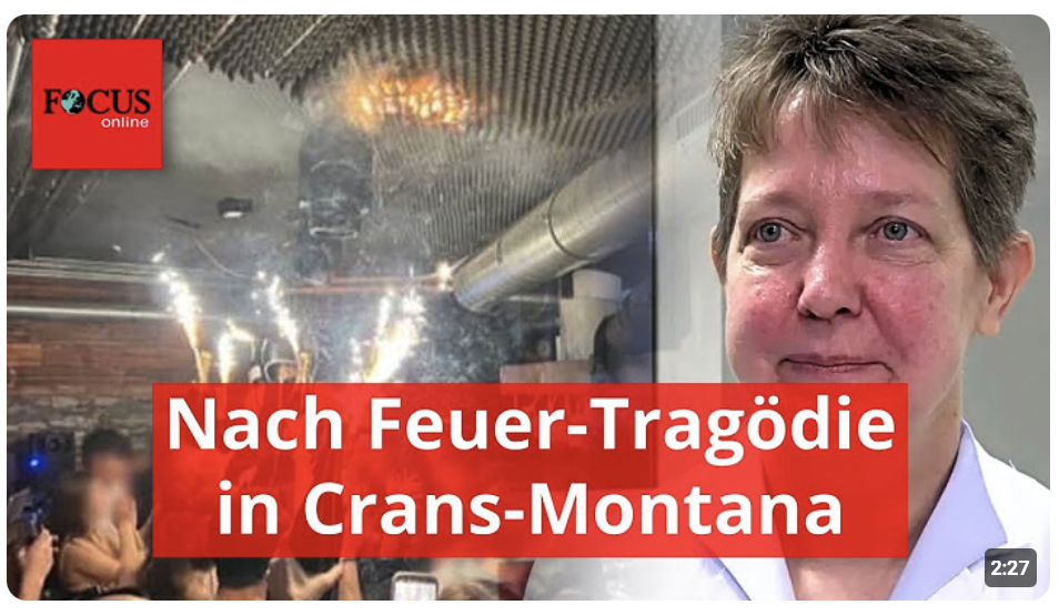 So schwierig läuft die Behandlung der Crans-Montana-Opfer in Nürnberg ab