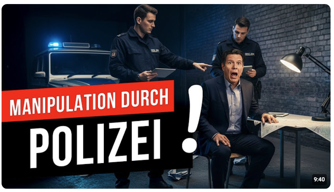 Warum Polizisten diese METHODEN anwenden