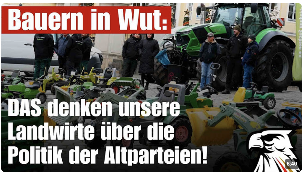 Bauern in Wut: DAS denken unsere Landwirte über die Politik der Altparteien!