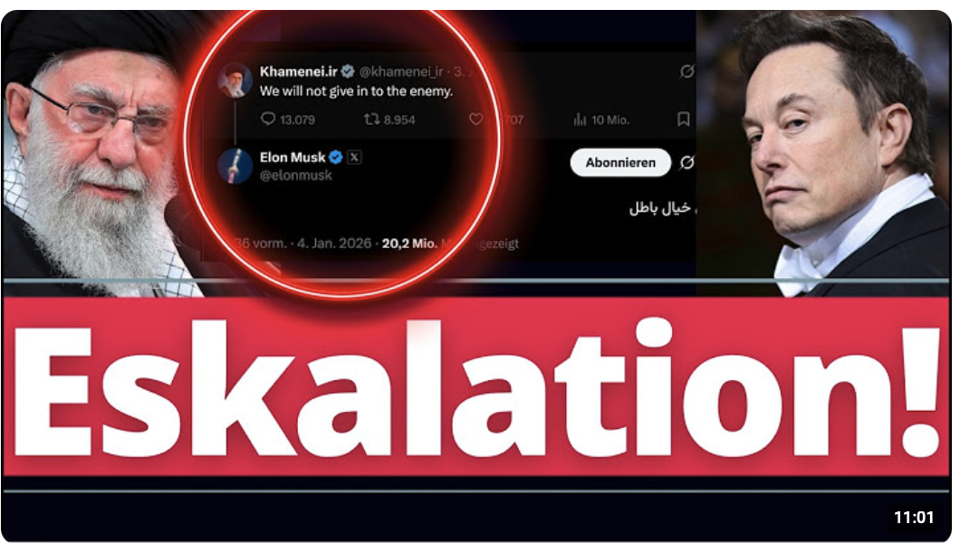 Eilmeldung: IRAN schaltet Internet ab! Elon Musk reagiert mit Starlink!