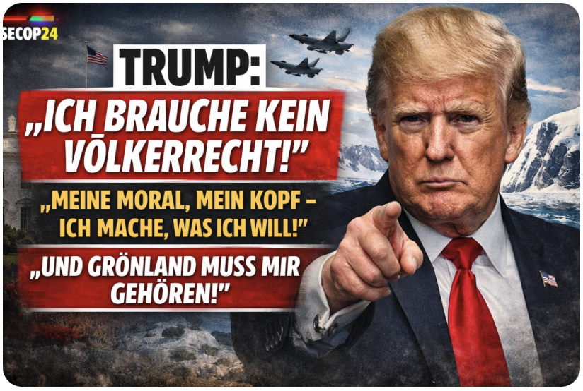 Völkerrecht: MACHTRAUSCH IM WEISSEN HAUS!