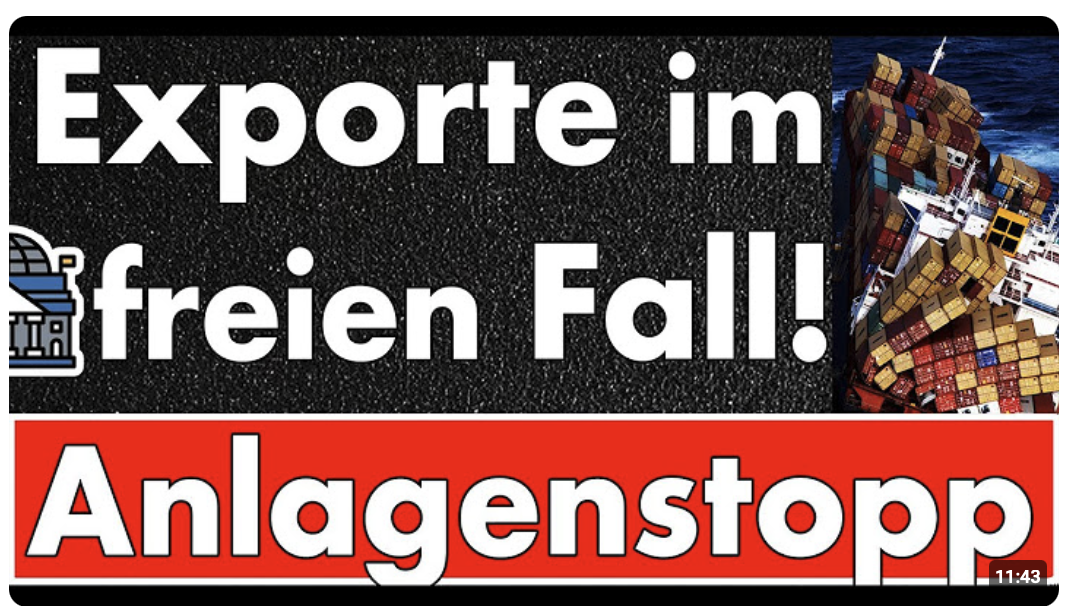 Abschaltung von Chemie-Anlagen! Exporte gesunken, Arbeitslosenzahl gestiegen – Experten überrascht!