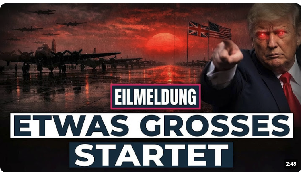 Dutzende US-Flugzeuge landen in Großbritannien – Trump bringt den Krieg nach Europa