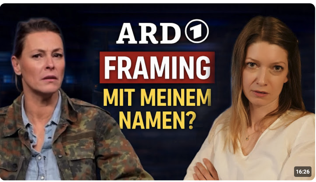So nicht, Frau Reschke!  ​Framing vs. Journalismus des ARD  DAFÜR zahle ich Rundfunkgebühr