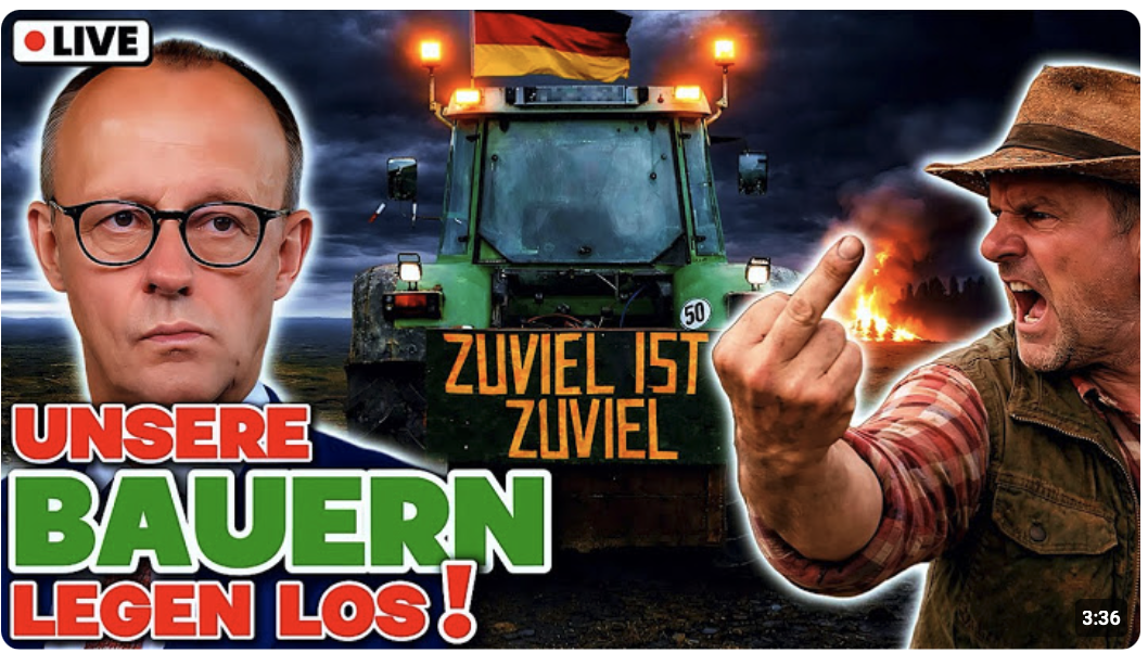 JETZT REICHT’S – UNSERE BAUERN SCHLAGEN ZURÜCK!