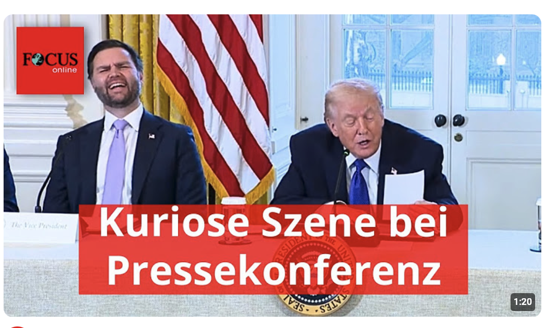 Außenminister reicht Trump Zettel mit Notiz – der liest sie laut vor