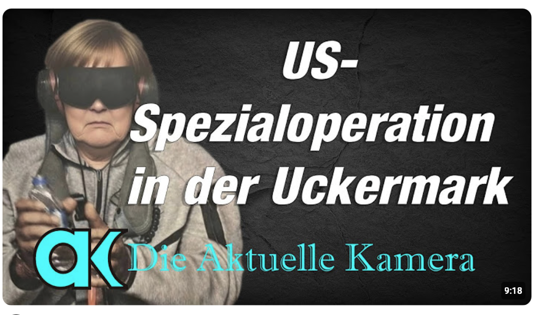 US-Spezialoperation auf deutschem Boden! Die Aktuelle Kamera