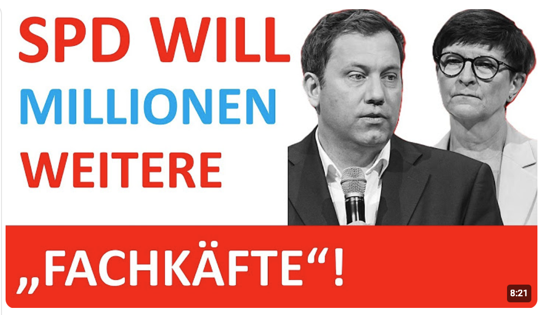 Millionen Goldstücke ins Land, um die SPD zu retten!