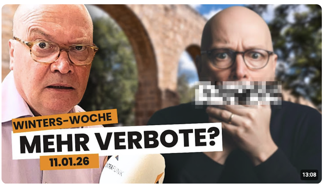 Kritische Medien verbieten? – Winters Woche: Folge 102
