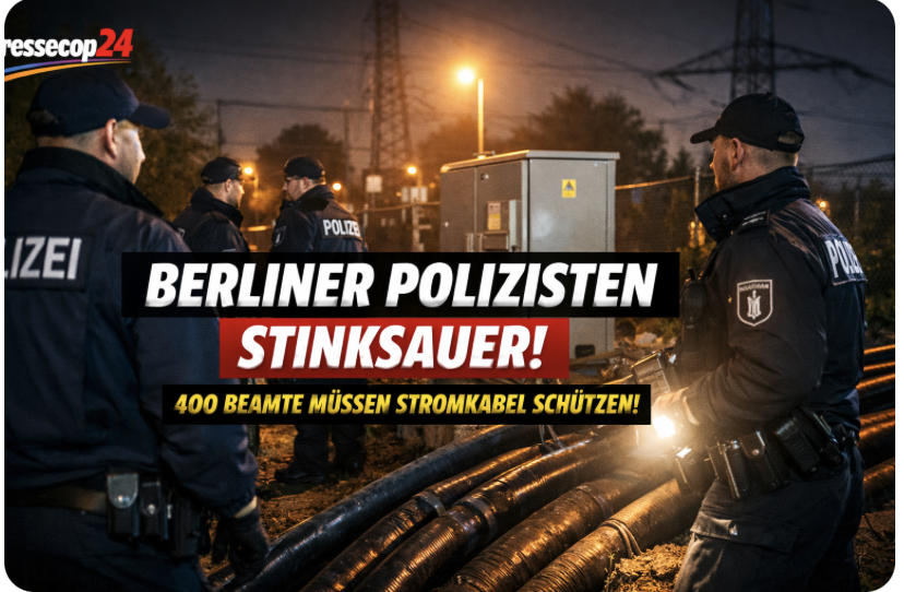 STROM WIEDER DA – POLIZEI BLEIBT IM ALARM!